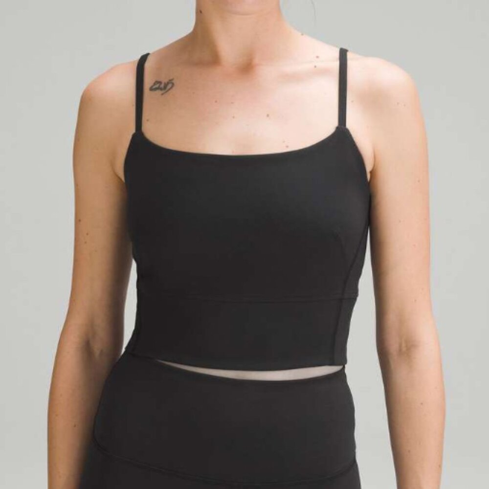 Lululemon: Wunder Train Strappy Tank BLK 2 | Excellent Condition
